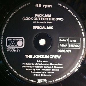 Single Cover Jonzun Crew - Pack Jam (look Out For The Ovc)