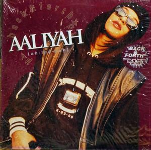 Single Cover Aaliyah - Back & Forth