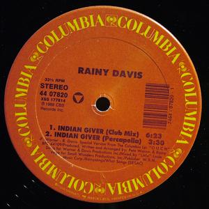 Single Cover Rainy - Indian Giver Davis