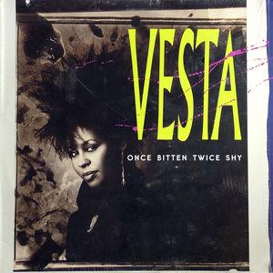 Single Cover Vesta - Once Bitten Twice Shy Williams