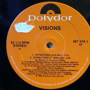 Single Cover Visions - Hypnotized