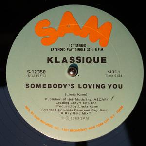 Single Cover Klassique - Somebody's Loving You