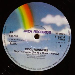 Single Cover Cool Runners - Play The Game (so You Think It Funny)