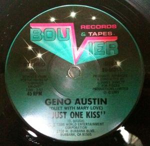 Single Cover Geno - Just One Kiss Austin