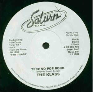 Single Cover The - Techno Pop Rock Klass