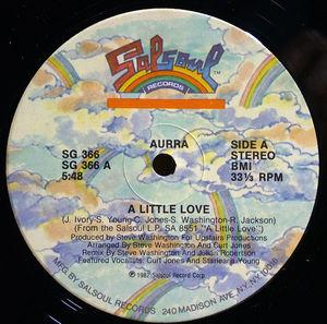 Single Cover Aurra - A Little Love