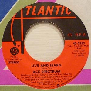 Single Cover Ace Spectrum - Live And Learn