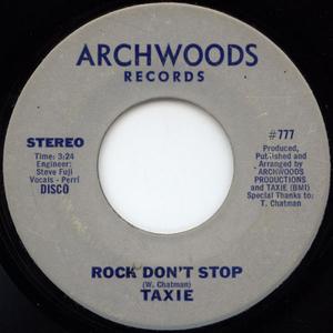 Single Cover Taxie - Rock Don't Stop