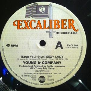 Single Cover Young And Company - (strut Your Stuff) Sexy Lady