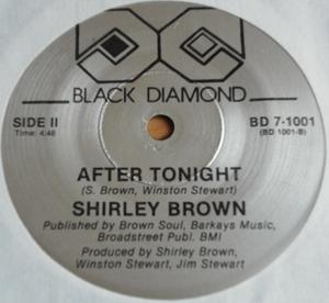 Single Cover Shirley - If This Is Goodbye Brown