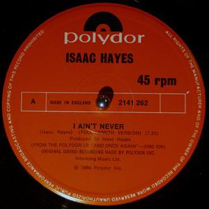 Single Cover Isaac - I Ain't Never Hayes