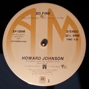 Single Cover Howard - So Fine Johnson