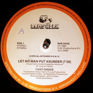 Single Cover First Choice - Let No Man Put Asunder