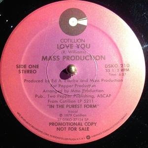 Single Cover Mass Production - Love You