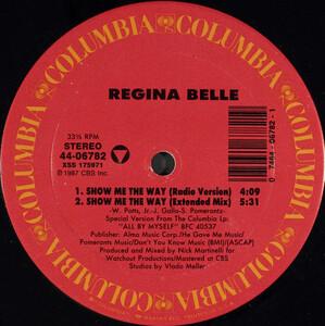 Single Cover Forsale - Regina Belle – Show Me The Way