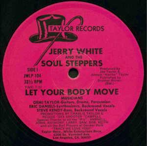 Single Cover Jerry - Let Your Body Move White And The Soul Steppers