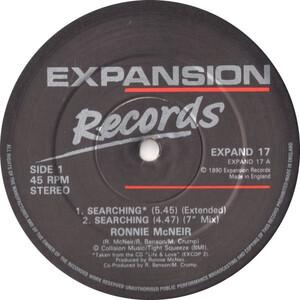 Single Cover Ronnie - Searching Mcneir
