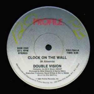 Single Cover Double Vision - Clock On The Wall