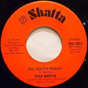 Single Cover Stan - Big Mouth Woman Martin