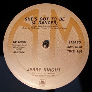 Single Cover Jerry - She's Got To Be (a Dancer) Knight