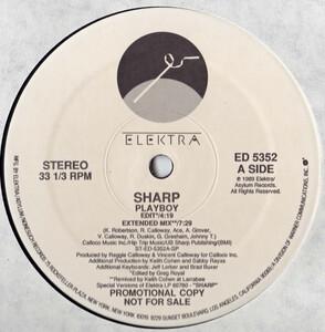 Single Cover Sharp - Playboy (edit Of Lp Version)