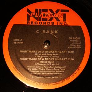 Single Cover C-bank - Nightmare Of A Broken Heart