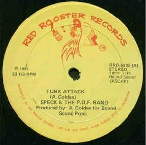 Single Cover Speck & The P.o.f. Band - Funk Attack