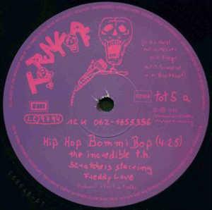 Single Cover The - Hip Hop Bommi Bop Incredible T.h. Scratchers Starring Freddy Love