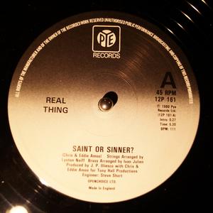 Single Cover The - Saint Or Sinner? Real Thing