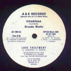 Single Cover Charisma - Love Treatment