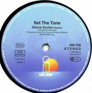 Single Cover Set The Tone - Dance Sucker