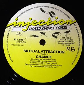 Single Cover Change - Mutual Attraction