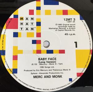 Single Cover Merc And Monk - Babyface