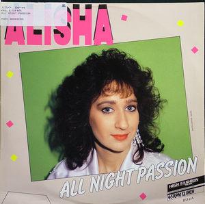 Single Cover Alisha - All Night Passion