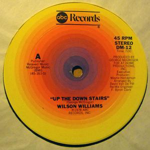 Single Cover Wilson - Up The Down Stairs Williams