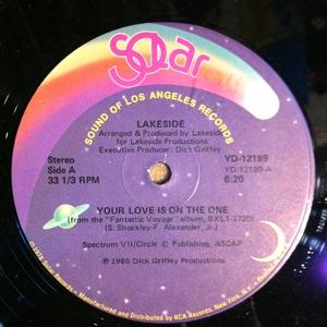 Single Cover Lakeside - Your Love Is On The One