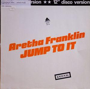 Single Cover Aretha - Jump To It Franklin