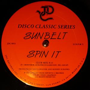 Single Cover Sunbelt - Spin It