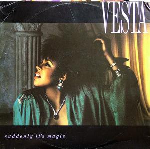 Single Cover Vesta - Suddenly It's Magic Williams