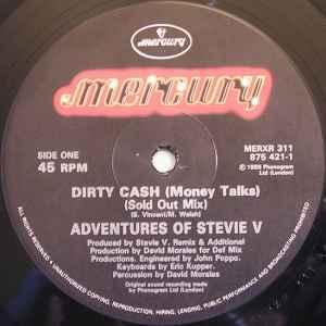 Single Cover Stevie V - Dirty Cash