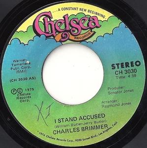 Single Cover Charles - I Stand Accused Brimmer