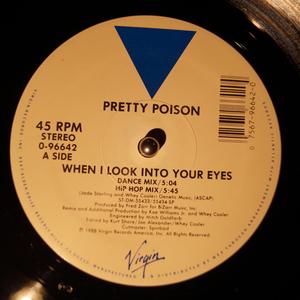 Single Cover Pretty Poison - When I Look Into Your Eyes