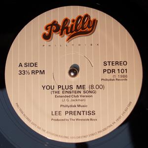 Single Cover Lee - You Plus Me (the Einstein Song) Prentiss