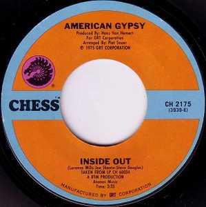 Single Cover American Gypsy - Inside Out