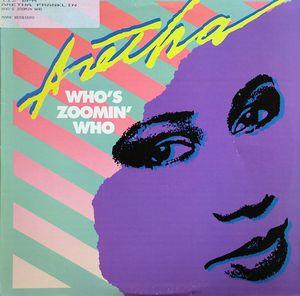 Single Cover Aretha - Who's Zoomin Who Franklin