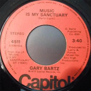 Single Cover Gary - Music Is My Sanctuary Bartz