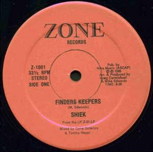 Single Cover Shiek - Finders Keepers