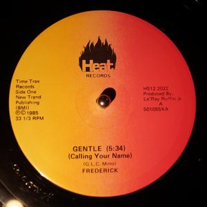 Single Cover Frederick - Gentle (calling Your Name)