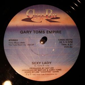 Single Cover Gary Toms Empire - Sexy Lady