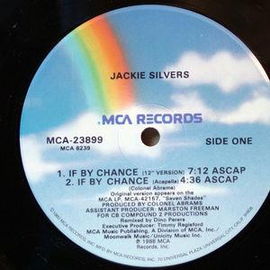 Single Cover Jackie - If By Change Silvers